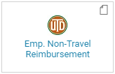 Employee Non-Travel Reimbursement Form icon and link